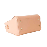 Peach Structured Handbag