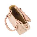 Peach Structured Handbag