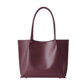 Maroon Minimalist Tote Bag