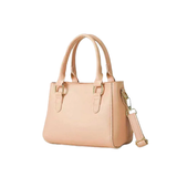 Peach Structured Handbag