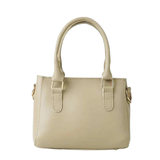Beige Casual Handbag