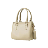 Beige Casual Handbag
