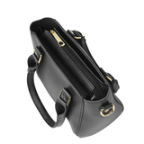 Black Structured Handbag