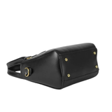 Black Structured Handbag