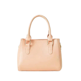 Peach Structured Handbag